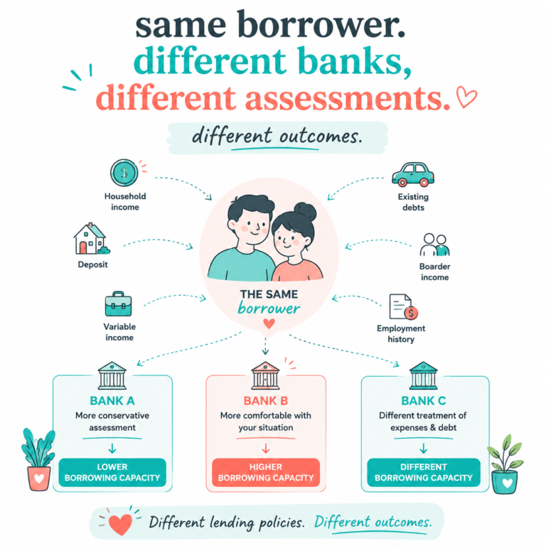 same borrower different outcomes